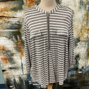 Calvin Klein Zippered Tee